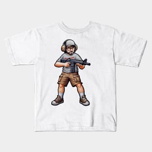 Tactical Man Kids T-Shirt